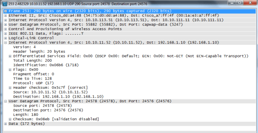 CAPWAP Packet Analysis using wireshark | mrn-cciew