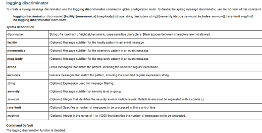 Logging-Discriminator-01