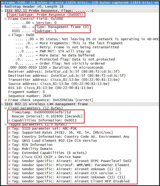 CWAP – 802.11 Mgmt Frame Types | mrn-cciew